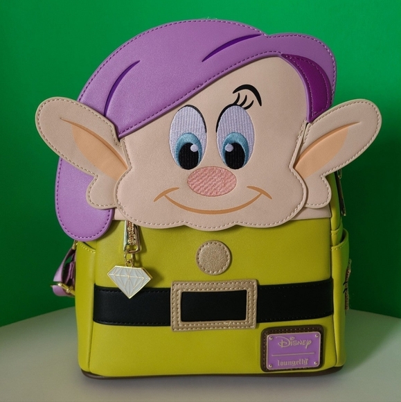 Loungefly Bags Disney Loungefly Dopey Mini Backpack Snow White And